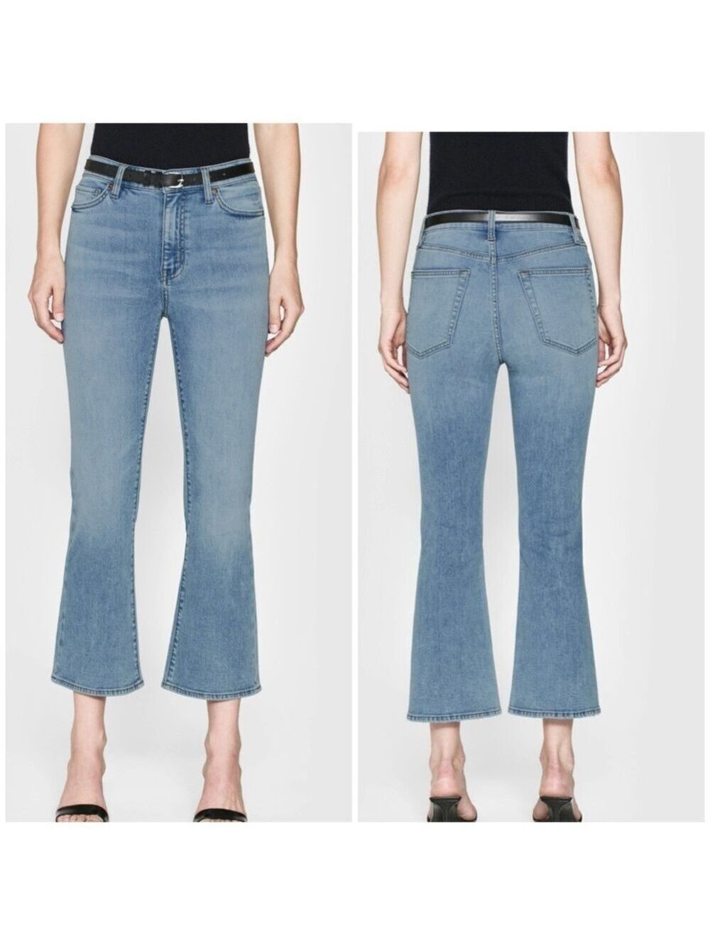 Frame Denim Le Crop Mini Boot size 27